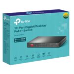 TP-LINK TL-SG1210PP 10-Port Gigabit Desktop Switch with 6-Port PoE+