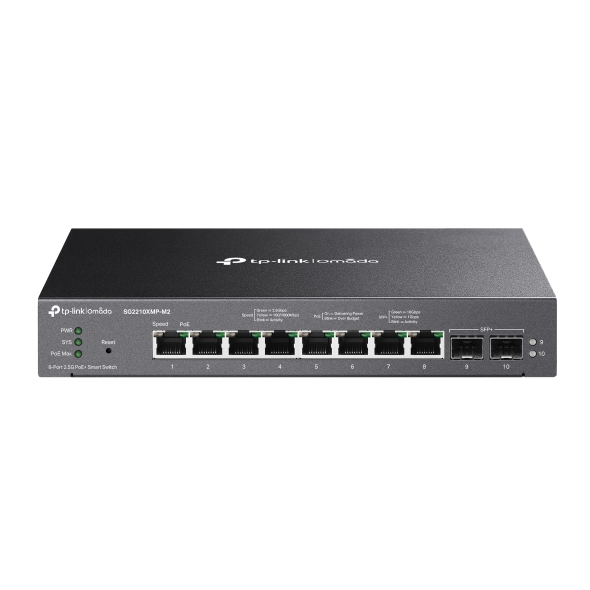 NWTL-SG2210XMP-M2.jpg TP-LINK SG2210XMP-M2 Omada 8-Port 2.5GBASE-T and 2-Port 10GE SFP+