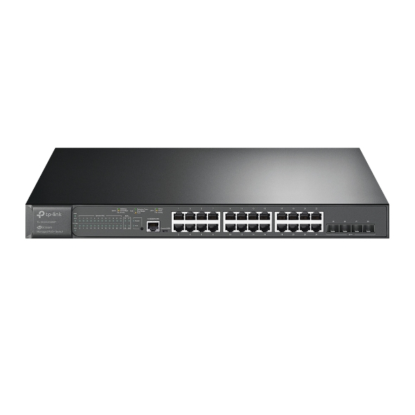 NWTL-SG3428XMP.jpg TP-LINK SG3428XMP Omada 24-Port PoE+ Gigabit L2+ Managed Switch