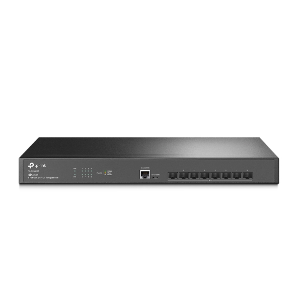 NWTL-SX3008F.jpg TP-LINK SX3008F JetStream 8-Port 10GE SFP+ L2+ Managed Switch