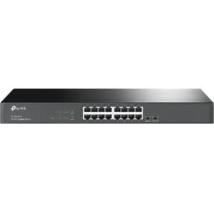TP-LINK TL-SG1016 16-Port Gigabit Rackmount Unmanaged Switch Energy-efficient