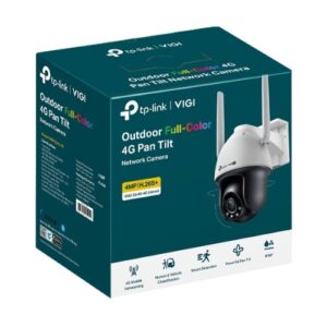 TP-LINK VIGI C540-4G(4mm) VIGI 4MP C540-4G(4mm) Outdoor Full-Color 4G Pan