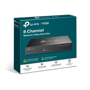 TP-LINK VIGI NVR1008H (CH) 8 Channel Network Video Recorder