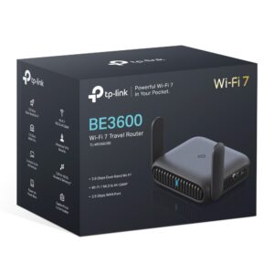 TP-LINK TL-WR3602BE BE3600 Dual-Band Wi-Fi 7 Portable Travel Router