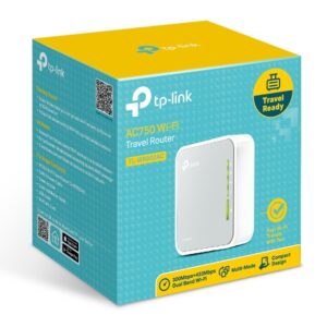 TP-LINK TL-WR902AC AC750 750Mbps Dual Band WiFi Wireless Travel