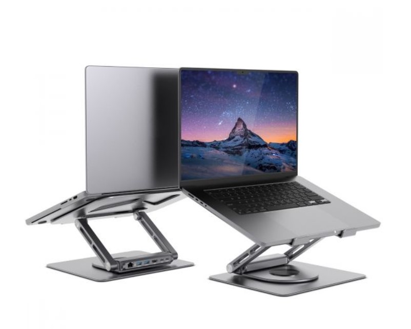 OFMB-STD-S12GRY.jpg MBEAT MB-STD-S12GRY ® Stage S12 Rotating Laptop Stand