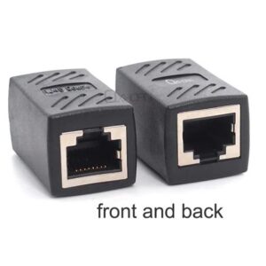 Just You PC AD-RJ45-FF Oxhorn RJ45 Ethernet Inline 8 pins Coupler