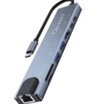 Just You PC AD-U31-801 Oxhorn SuperSpeed 8-in-1 USB C to HDTV