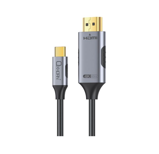 OXH-CB-CH-401.jpg 8ware CB-CH-401 Oxhorn USB C to HDMI 2.0 1m