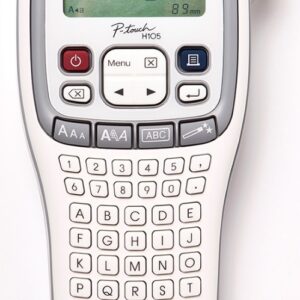 Brother PT-H105 PTH105 WHITE/GRAY ACCENT HANDHELD LABELLER - 3.5-12MM