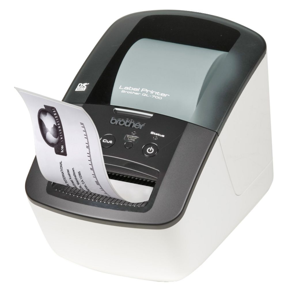 PRB-QL700.jpg Brother QL-700 HIGH SPEED PROFESSIONAL PC/MAC LABEL PRINTER