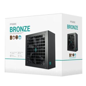 DEEPCOOL R-PF600X-HD0B-JGAU PF600X 600W Gamer Storm 80+ Bronze/ Cybenetics