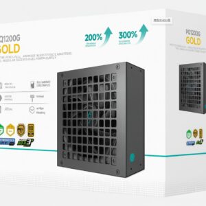 DEEPCOOL R-PQC00G-FD1B-JGAU-V1 PQ1200G 1200W Gamer Storm 80+ Gold/Cybenetics