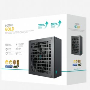 DEEPCOOL R-PQ750G-FD1B-JGAU-V1 PQ750G 750W Gamer Storm 80+ Gold/Cybenetics Fully