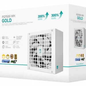 DEEPCOOL R-PQ750G-FD1W-JGAU-V1 PQ750G WH 750W Gamer Storm 80+ Gold/Cybenetics