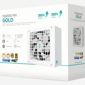 DEEPCOOL R-PQ850G-FD1W-JGAU-V1 PQ850G WH 850W Gamer Storm 80+ Gold/Cybenetics