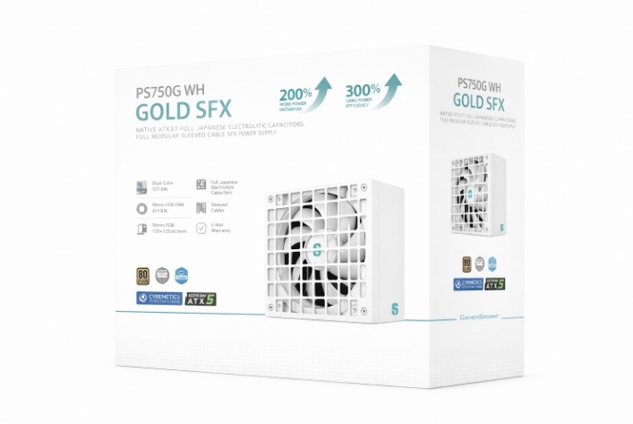PSD-PS750G-WH.jpg DEEPCOOL R-PS750G-FE0W-JGAU PS750G WH 750W Gamer Storm SFX