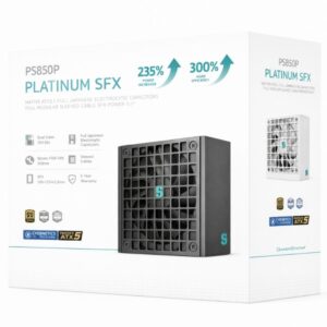 DEEPCOOL R-PS850P-FE0B-JGAU PS850P 850W Gamer Storm SFX12V V4.1 &