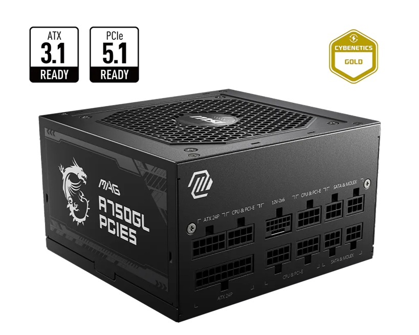 PSM-A750GLPCIE5II-BULK.jpg MSI MAG A750GL PCIE5 II Bulk – 750W ATX 3.1