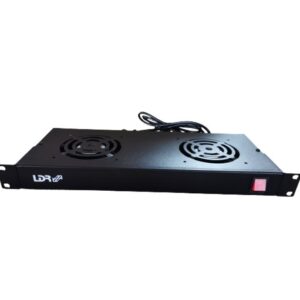 LDR WB-CA-12 2 Way Rackmountable Fan Kit with power