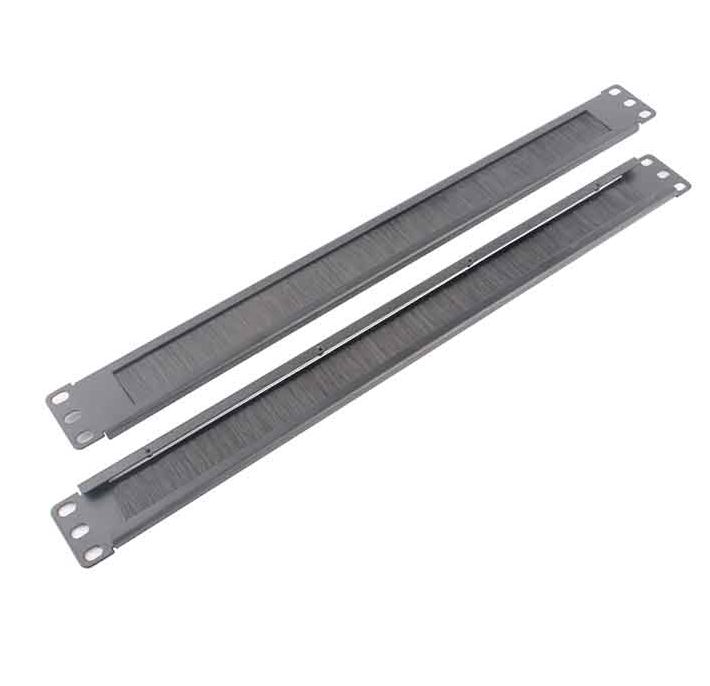 RCLDR-ACC-BRUSH-1U.jpg LDR WB-CA-01 1U 19" Cable Management Brush Rail (Brush