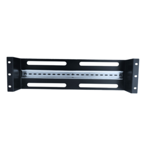 LDR WB-CA-35/01 Rackmount Din Rail, Black Metal Construction, 35mm