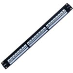 LDR WB-PP-5124 24 Port Cat6A UTP Patch Panel Rack