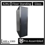 LDR WB-NC604215B Assembled 42U Server Rack Cabinet (600mm x