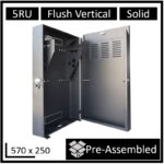 LDR WB-FT Assembled 5U Flush Wall Mount Vertical Cabinet