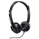 Rapoo H100-Black H100 Wired Stereo Headsets - HD Voice