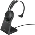 Jabra 26599-899-989 Evolve2 65 MS Mono Bluetooth Headset