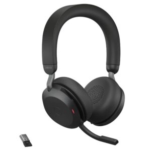 Jabra 27599-989-899x Evolve2 75 USB-C Link380a UC Stereo Black