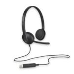 Logitech 981-000477 H340 Plug-and-Play USB Headset with Noise Cancelling