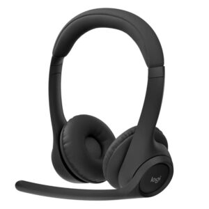 Logitech 981-001408 ZONE 300 Wireless Headset Midnight Black 1-Year