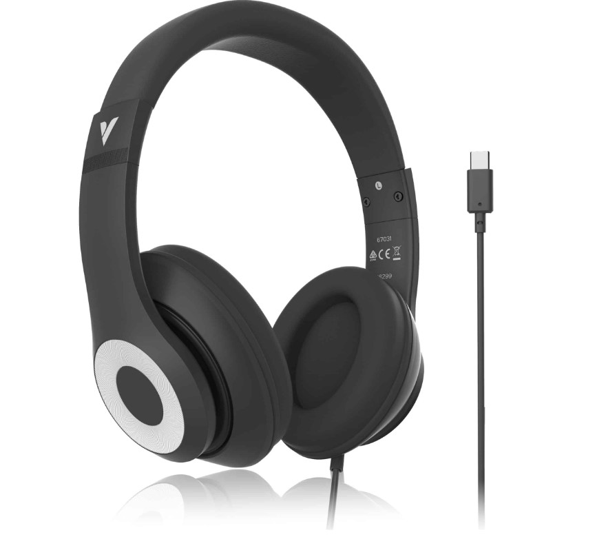 SPV-67031.jpg Verbatim 67031 Audio Headphone Mic Classic Type C