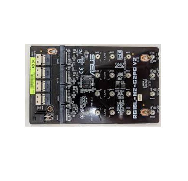 SVA-RG16L-M2-C2PD.jpg 90SC0E30-M0XBN0 ASUS RG16L-M2-C2PD M.2 PCIe riser card