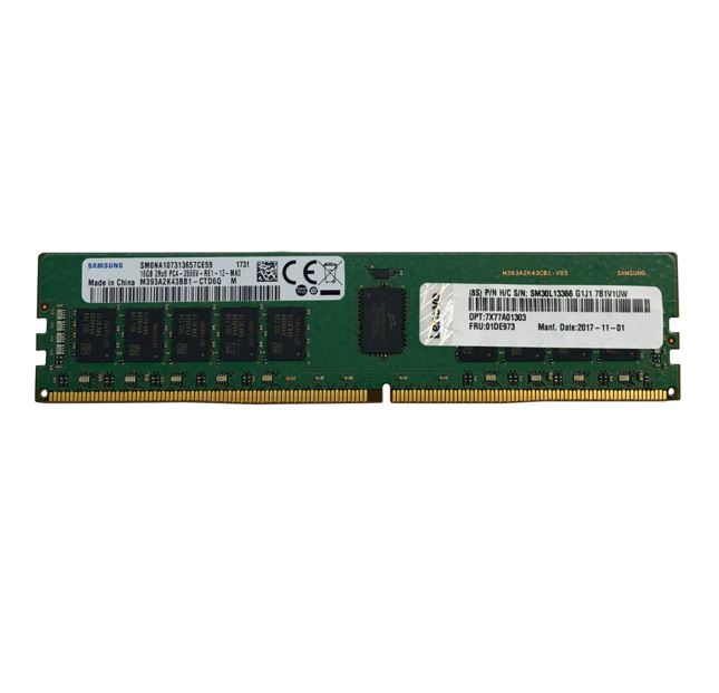 SVL-4X77A77029-D.jpg Lenovo ISG 4X77A77029 ThinkSystem 16GB TruDDR5 4800MHz (1Rx8) RDIMM