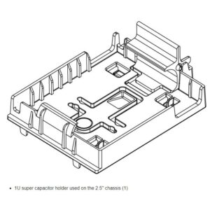 Lenovo ISG 4XH7A08761 ThinkSystem SR645 Supercap Holder Kit on 2.5"