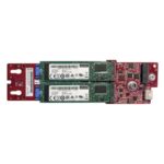 Lenovo ISG 4Y37A09738 LENOVOThinkSystem M.2 SATA/NVMe 2-Bay Enablement Kit