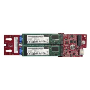 Lenovo ISG 4Y37A09738 LENOVOThinkSystem M.2 SATA/NVMe 2-Bay Enablement Kit