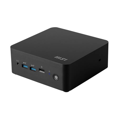 SYM-CUBINUCAI1UMG-013BAU.jpg MSI Cubi NUC AI 1UMG-013BAU Mini PC Black Barebone Core Ultra 5