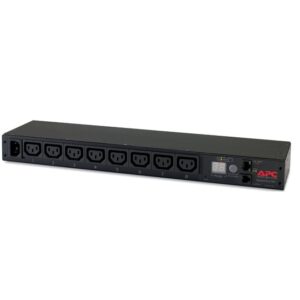 APC AP7820B Rack PDU, Metered, 1U, 12A/208V, 10A/230V, (8)