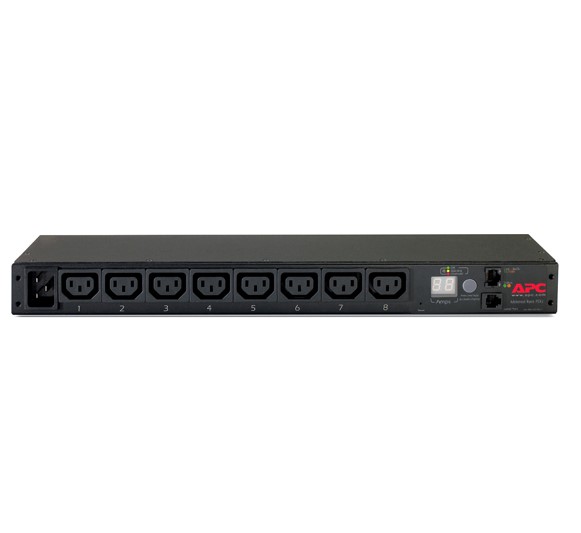 UPA-AP7821B.jpg APC AP7821B Rack PDU, Metered, 1U, 16A, 208/230V, (8)