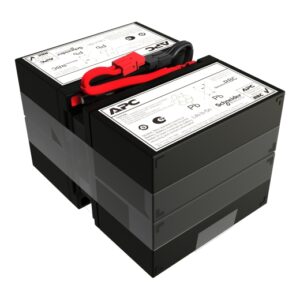 APC APCRBCV208 Replacement Battery Cartridge, VRLA, 7Ah, 48V DC