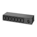 APC AP6015A Basic Rack PDU, 0U/1U, 230V/10A Input, 8x