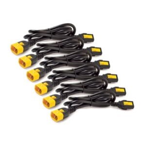 APC AP8706S-WW Locking Power Cord Kit, C13 to C14