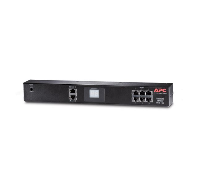 UPAPC-NBPD0150.jpg APC NBPD0150 NetBotz Rack Sensor Pod 150, Supports 6x