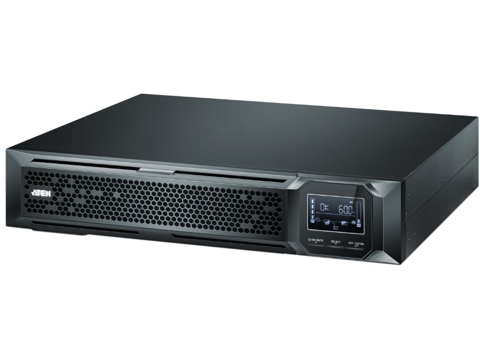 UPAT-OL3000HV-AT-G.jpg Aten OL3000HV-AT-G 3000VA/3000W Professional Online UPS with USB/DB9 connection