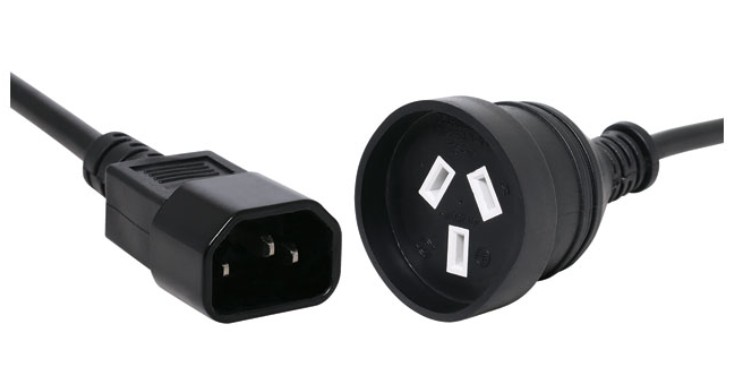 UPPS-10IECAUS.jpg PowerShield 10IECAUS IEC C14 10A to AUS 3 Pin