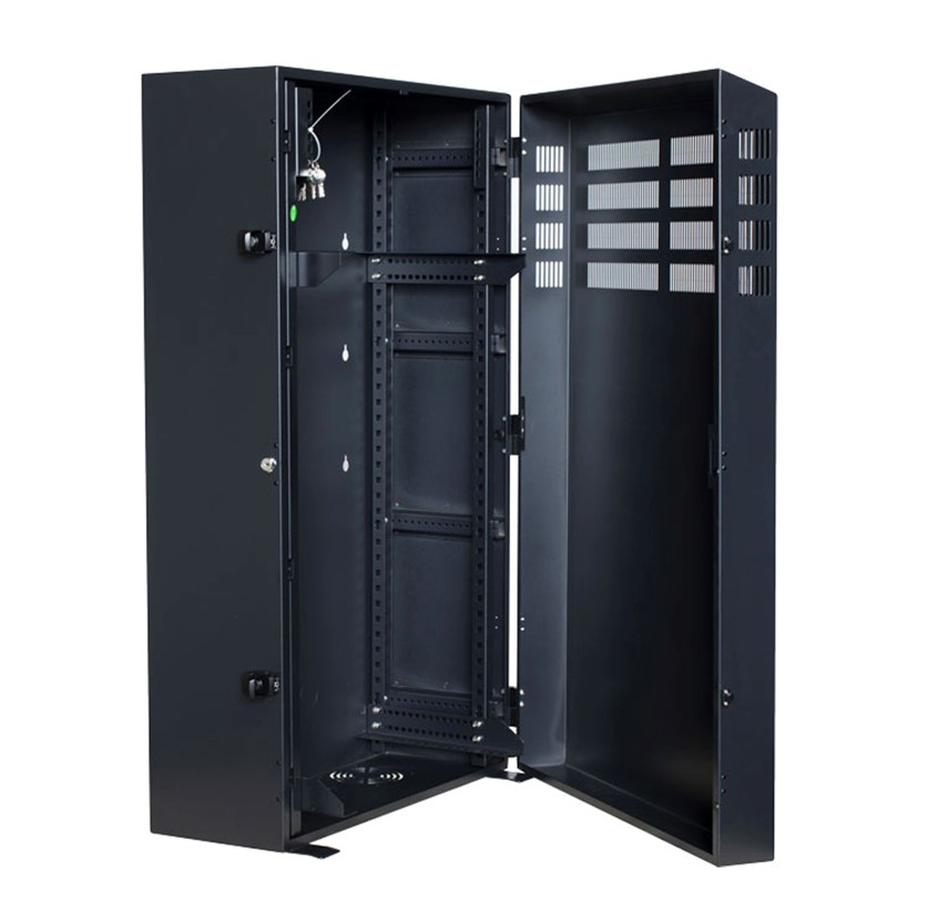 UPPS-PSVR6.jpg PowerShield PSVR6 Vertical Wall Mount Rack with 6U vertical